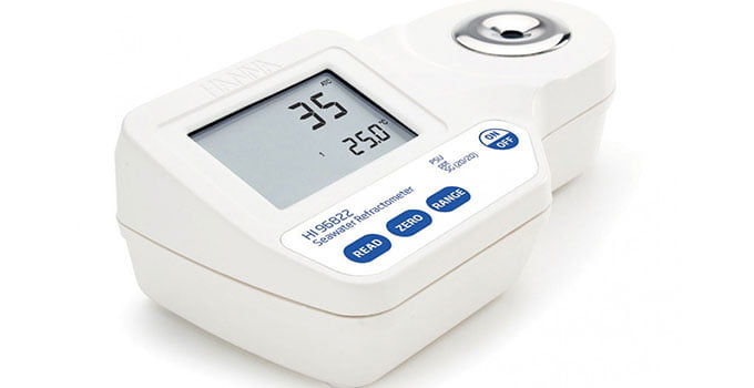 dijital bir refraktometre